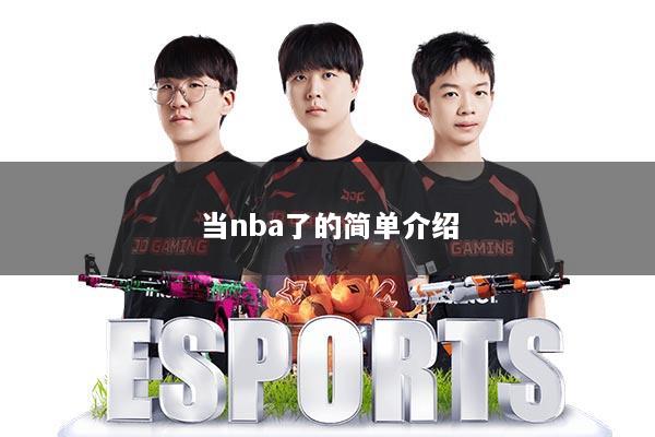 当nba了的简单介绍
