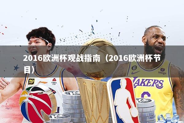 2016欧洲杯观战指南（2016欧洲杯节目）